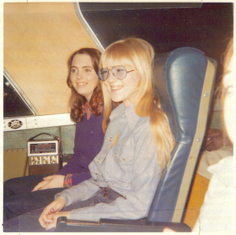 Cheryl Mushinski & Sandy Bias, circa 1975